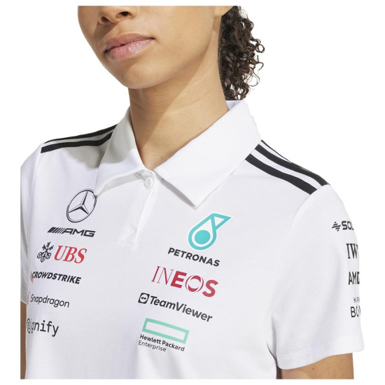 Adidas Γυναικεία κοντομάνικη μπλούζα polo Mercedes - AMG Petronas Formula One Team Polo